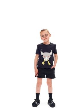 WAUW CAPOW 6-7 Bull Graphic Shirt
